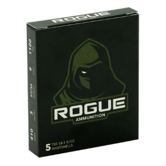 Rogue Ammunition TSS .410 3″ 27/32oz. 1100FPS #9.5 5rd
