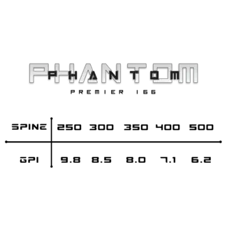 Altra 166 Phantom 250 spine 6pk fletched
