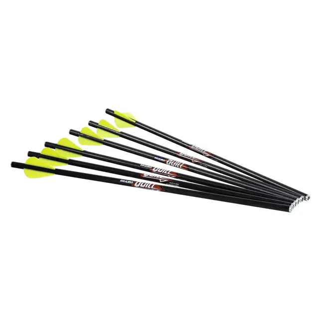 Excalibur - Quill 16.5" Carbon Arrows - 6pk