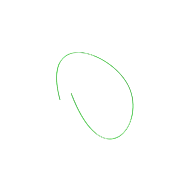 .010" Fiber - Green - 10" Length