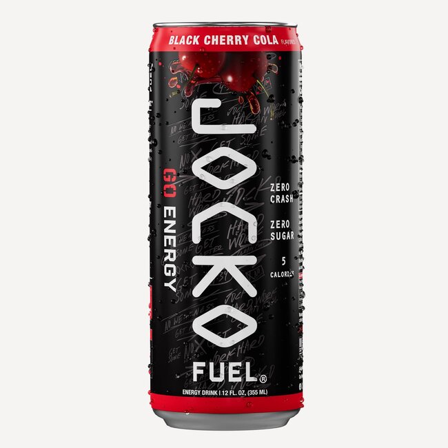Jocko Fuel GO Energy Black Cherry Cola 12oz