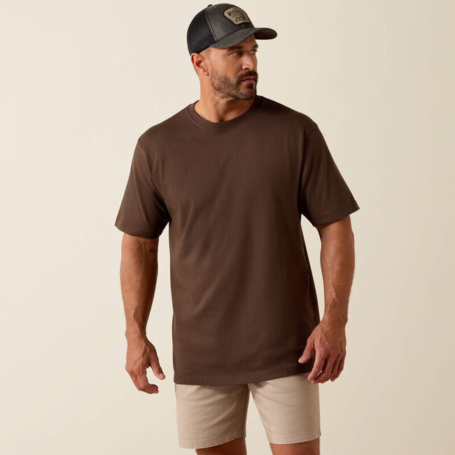 Ariat Rebar Cotton Strong Standard SS Tshirt WREN S