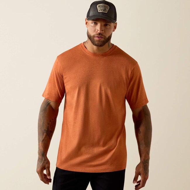 Rebar Cotton Strong SS T-Shirt SUNSET ORANGE S