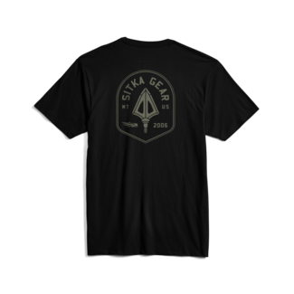 Broadhead Crest Tee Sitka Black M