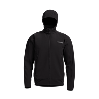 Sitka Alpha Fleece Hooded Jacket Sitka Black XXL