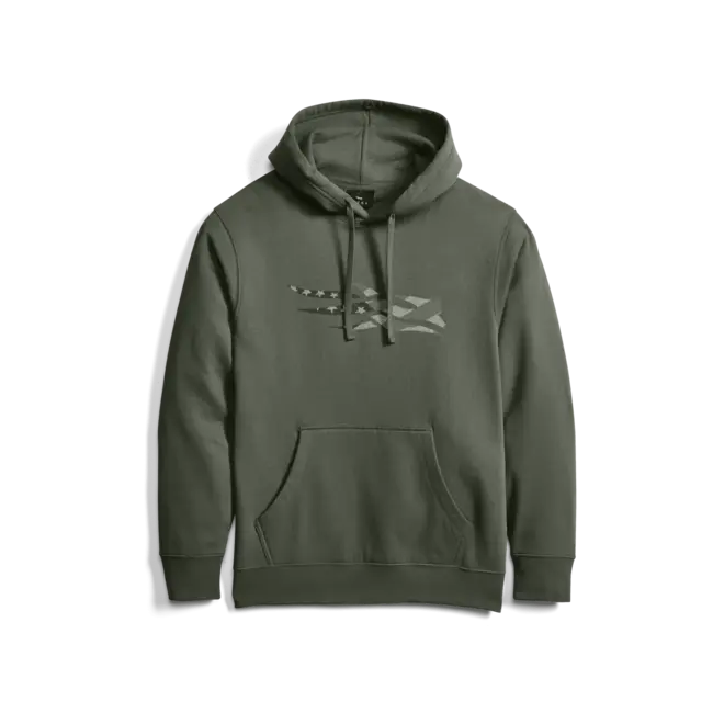 Icon Flag ll Hoodie Cypress Green L
