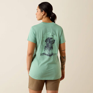 Ariat Apparel Ariat RBR Workman Field Dog SS Tshirt Malachite Green S