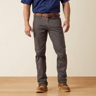 Ariat Apparel MNS REBAR M4 DRST MD TF STK STR PT RB GR Gray 32 30
