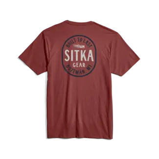 Sitka Sitka Built To Last Tee REDWOOD XL