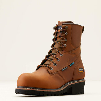 Ariat Footwear Logger Shock Shield Waterproof Composite Toe Work Boot Size 8