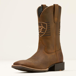 Ariat Footwear Men's Sport Freedom 12" Western Boots - Distressed Brown