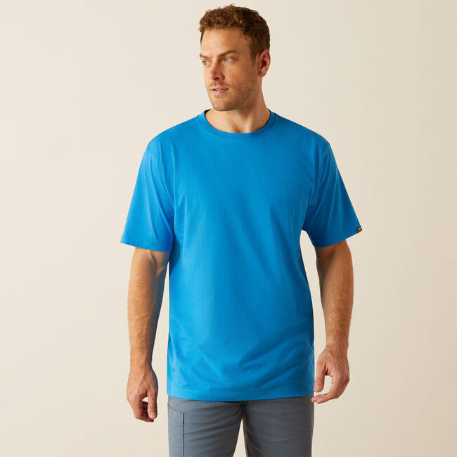 MNS RBR CTN STRNG STNDRD SS TSHRT FRHBLU MED R - Spring 2025
