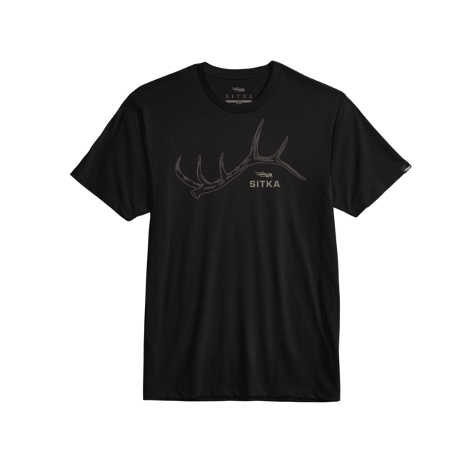Sitka Wapiti Tee BLACK M