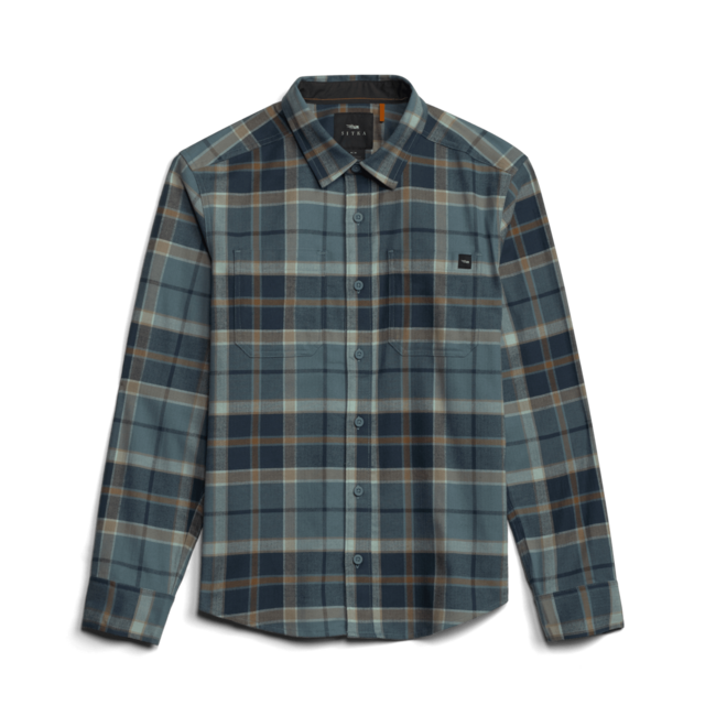 Ashland Lightweight Flannel Shirt Midnight Spruce Plaid XXL