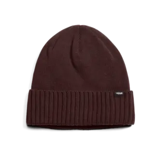 Cuffed Knit Beanie Cherry Wood OSFA
