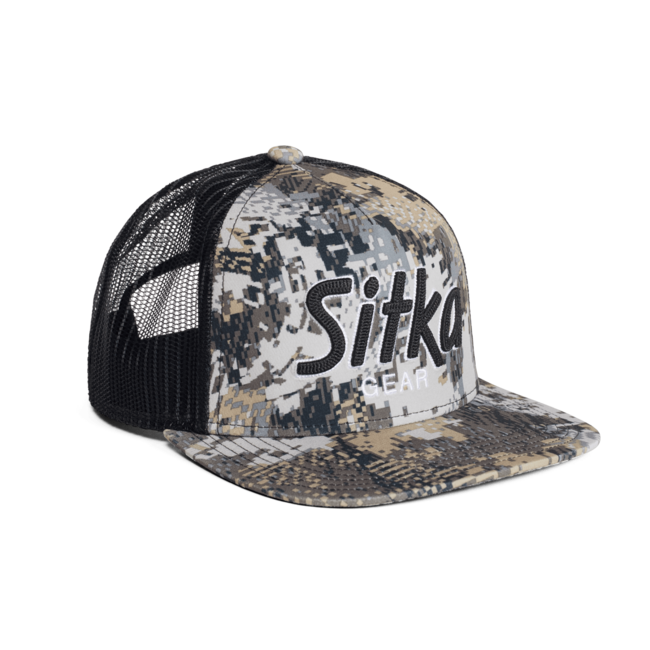Sitka 90s Script Hi Pro Trucker COVER