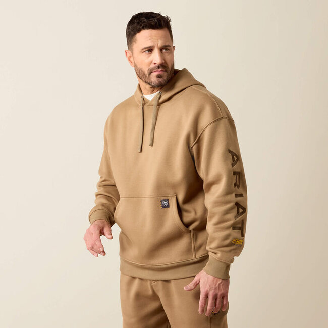 MNS Rebar Workman Graphic Hoodie FIELD KHAKI/CANTEEN XXL