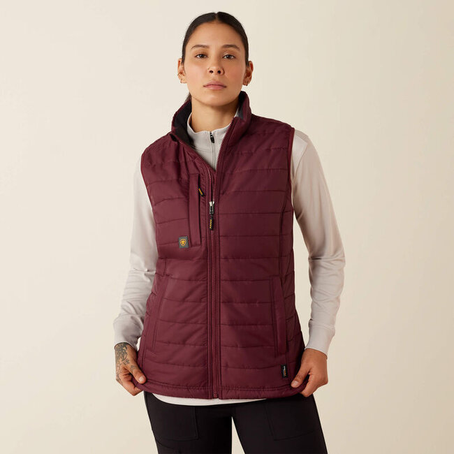 WMS Rebar Cordura Ripstop Lightweight Insulated Vest WINDSOR WINE LG