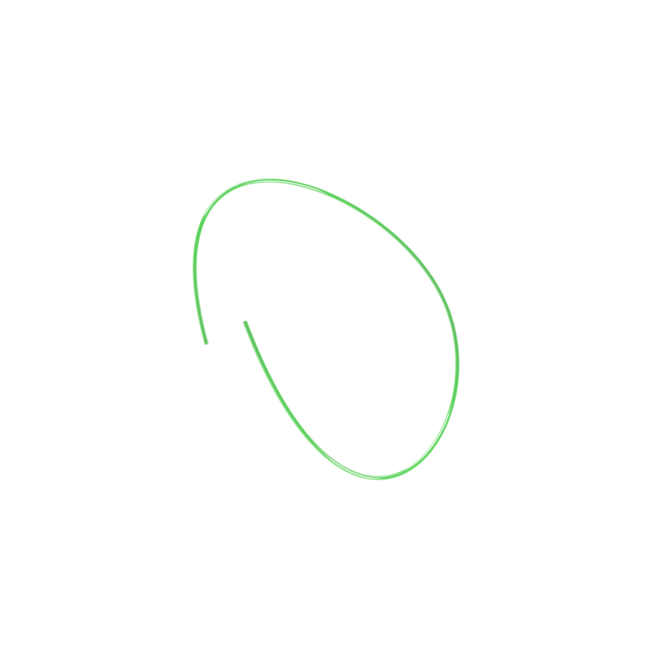 ] .019" Fiber - Green - 10" Length