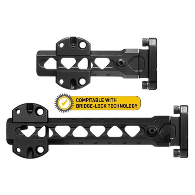 Black Gold 4" Dovetail Bar and Base w/ Micro Adjust Dovetail Jaw