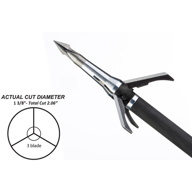 Grim Reaper Pro Series Mechanical Broadheads- 4 pack
