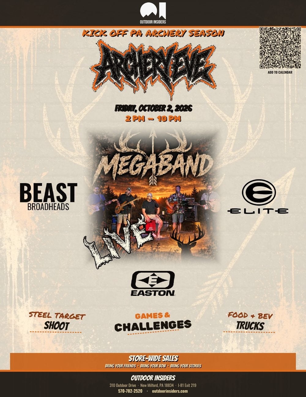 Archery Eve flyer