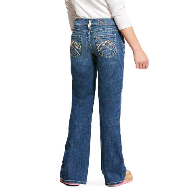 Ariat Girls Whipstitch Boot Cut Jean