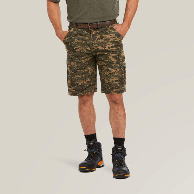 MNS REBAR CARGO SHORT OLIVE CAMO Green 38 R