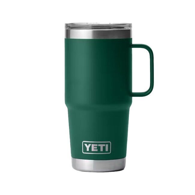 Rambler 20oz Travel Black Forest Green