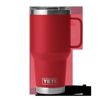 YETI Rambler 30 Oz Rescue Red Bpa Free Travel Straw Mug