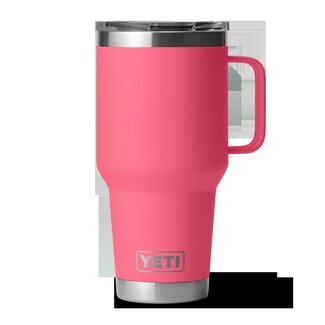 YETI Rambler 30 Oz Tropical Pink Bpa Free Travel Straw Mug
