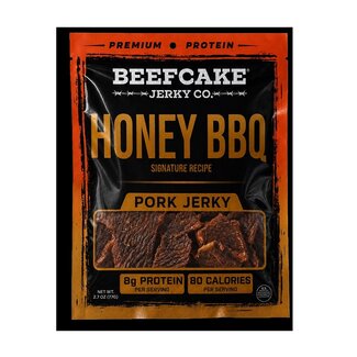 BeefCake Jerky Honey BBQ Jerky