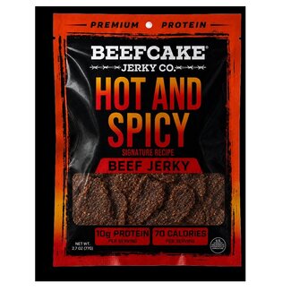 BeefCake Jerky Hot & Spicy Jerky