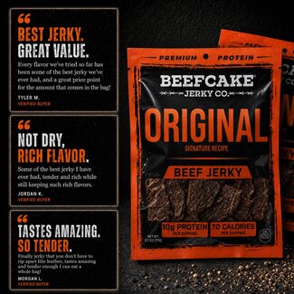 BeefCake Jerky Original Meat Stick