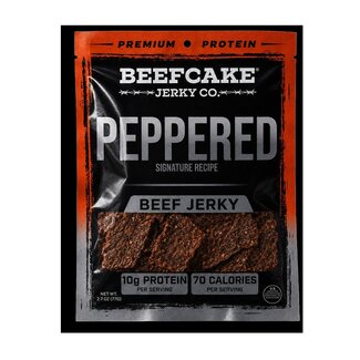 BeefCake Jerky Peppered Jerky