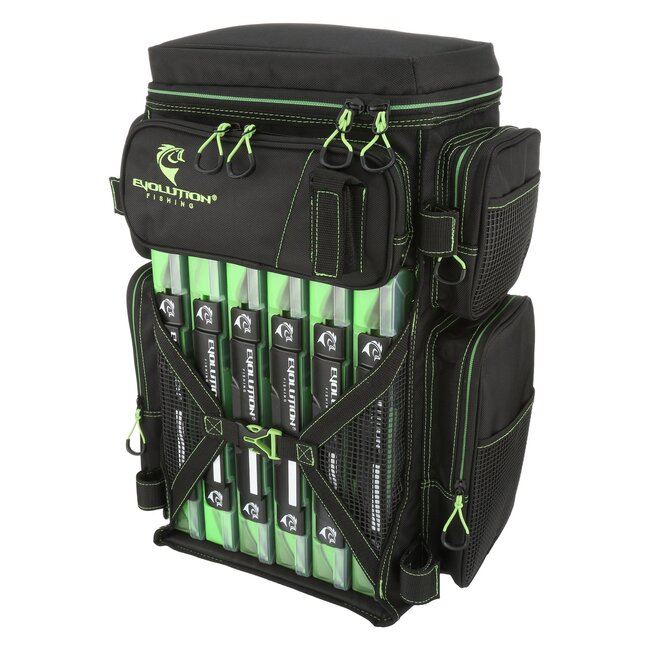 Evolution Fishing 3700 Drift Series Tackle Backpack - Coyote