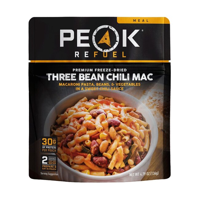 Three Bean Chilli Mac (v)