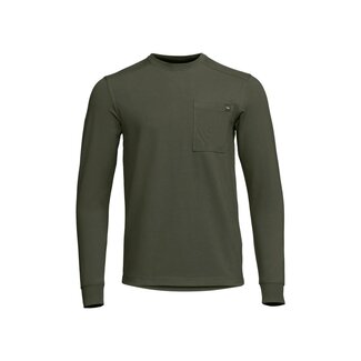 Foothills Long Sleeve Crew Cypress Green XL