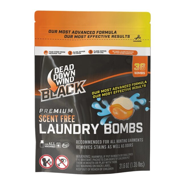 BLACK Premium Laundry Bombs-36 ct