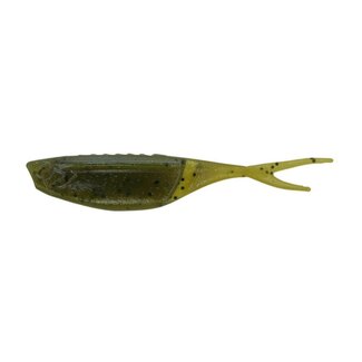 3.5 in HINGE MINNOW@GRN PUMPKIN/BLK FLK