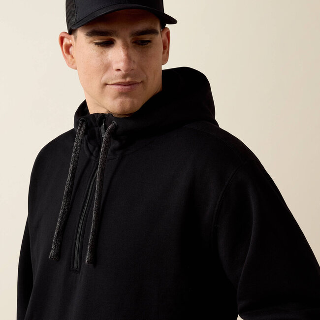 Ariat Men's Rebar Workman 1/4 Zip Hoodie