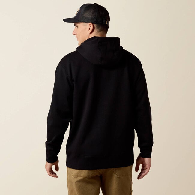 Ariat Men's Rebar Workman 1/4 Zip Hoodie