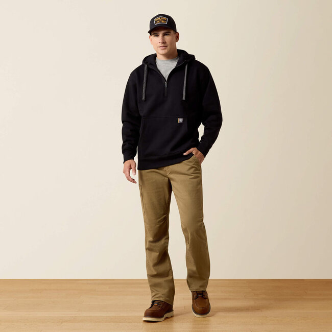 Ariat Men's Rebar Workman 1/4 Zip Hoodie