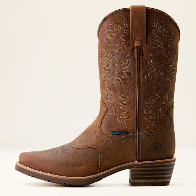 Ariat Men's Hybrid Roughstock Square Toe Waterproof Cowboy Boot