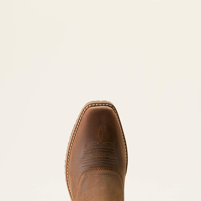 Ariat Men's Hybrid Roughstock Square Toe Waterproof Cowboy Boot