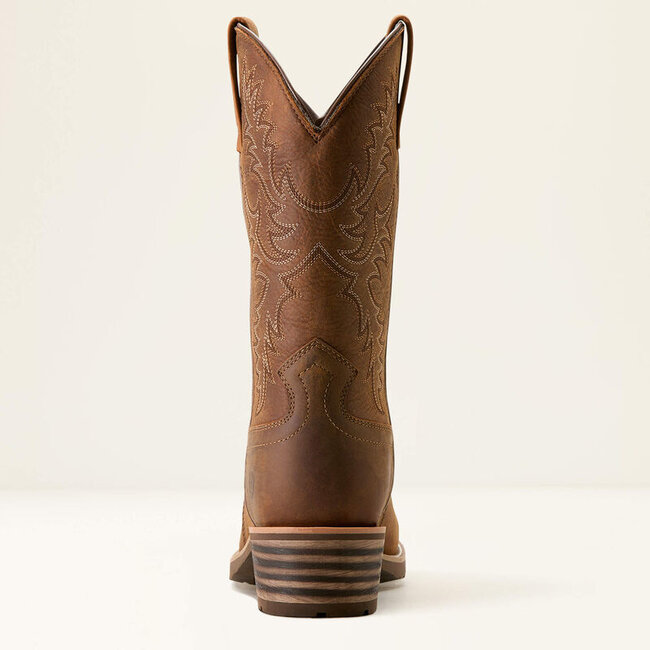 Ariat Men's Hybrid Roughstock Square Toe Waterproof Cowboy Boot