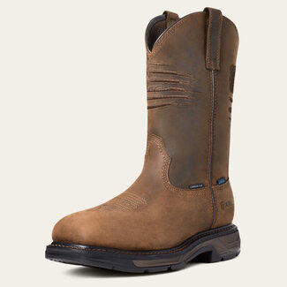Ariat Footwear Ariat Men's WorkHog XT Patriot Waterproof Carbon Toe Work Boot