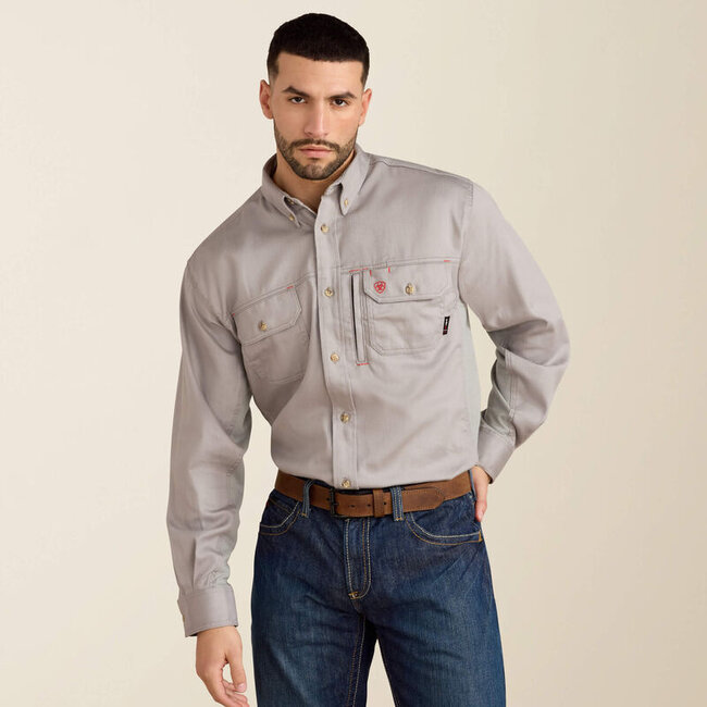 Ariat Men's FR Solid Vent Work Shirt