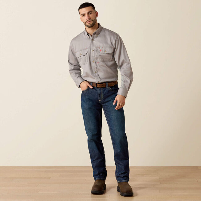 Ariat Men's FR Solid Vent Work Shirt