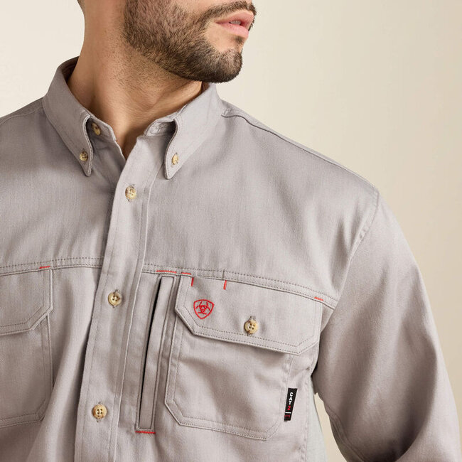 Ariat Men's FR Solid Vent Work Shirt